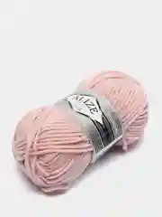 Розовый шерсть Пряжа Alize Superlana maxi