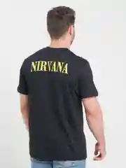 Футболка унисекс с принтом Nirvana (Нирвана) из хлопка