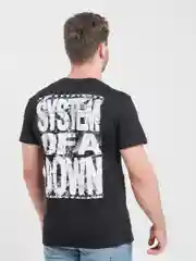 Футболка унисекс из хлопка с принтом "System of a Down"