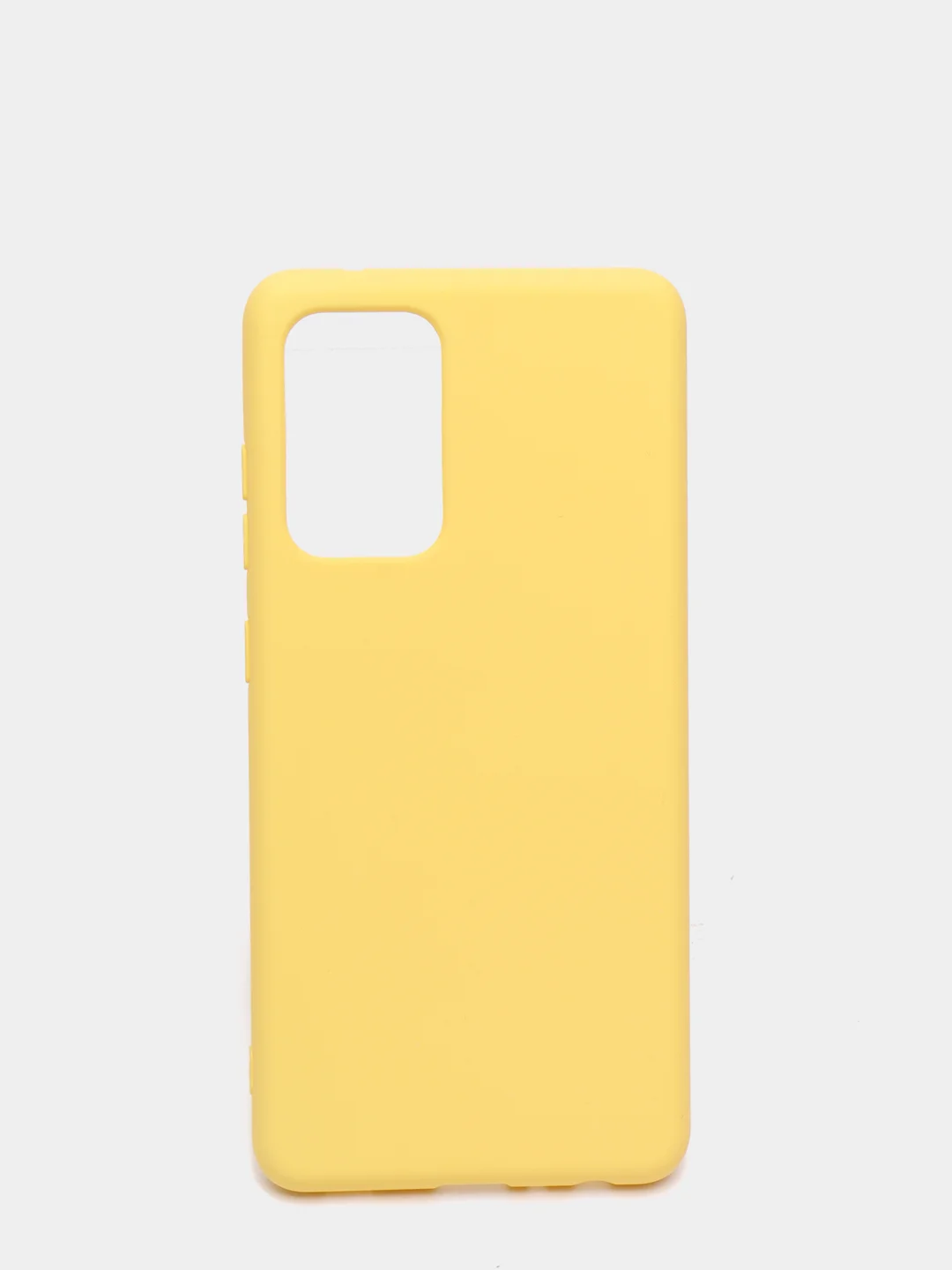 Желтый чехол Samsung Galaxy A52, A11, A42, A41, M51, A01, M31S Core Silicon Case