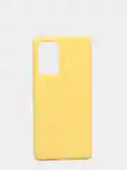 Желтый чехол Samsung Galaxy A52, A11, A42, A41, M51, A01, M31S Core Silicon Case