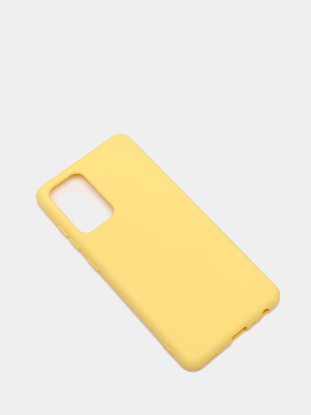 Желтый чехол Samsung Galaxy A52, A11, A42, A41, M51, A01, M31S Core Silicon Case