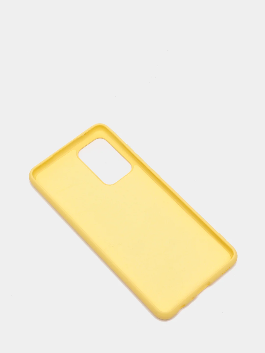 Желтый чехол Samsung Galaxy A52, A11, A42, A41, M51, A01, M31S Core Silicon Case