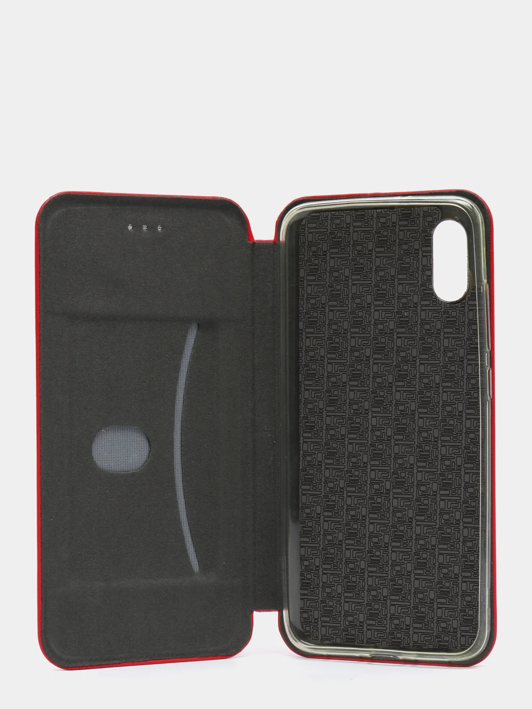 Красный чехол книжка Xiaomi Mi 8 Pro