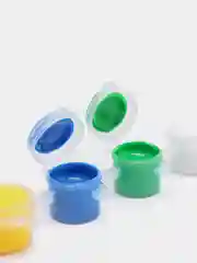 Синий акриловые краски 6 цветов