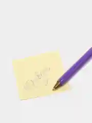 Голубой ручка шариковая, узел 0,7 мм, линия 0,5 мм, синяя