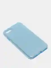 Голубой чехол для iPhone 5, 5s, se, 6, 6s, 7, 8 Plus, SE 2020, XR, X, XS
