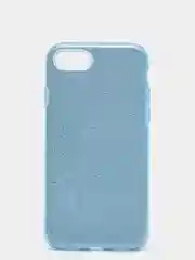 Голубой чехол для iPhone 5, 5s, se, 6, 6s, 7, 8 Plus, SE 2020, XR, X, XS