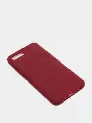 Бордовый чехол Huawei Honor 10, Хуавей Хонор 10 силиконовый, цветной, матовый