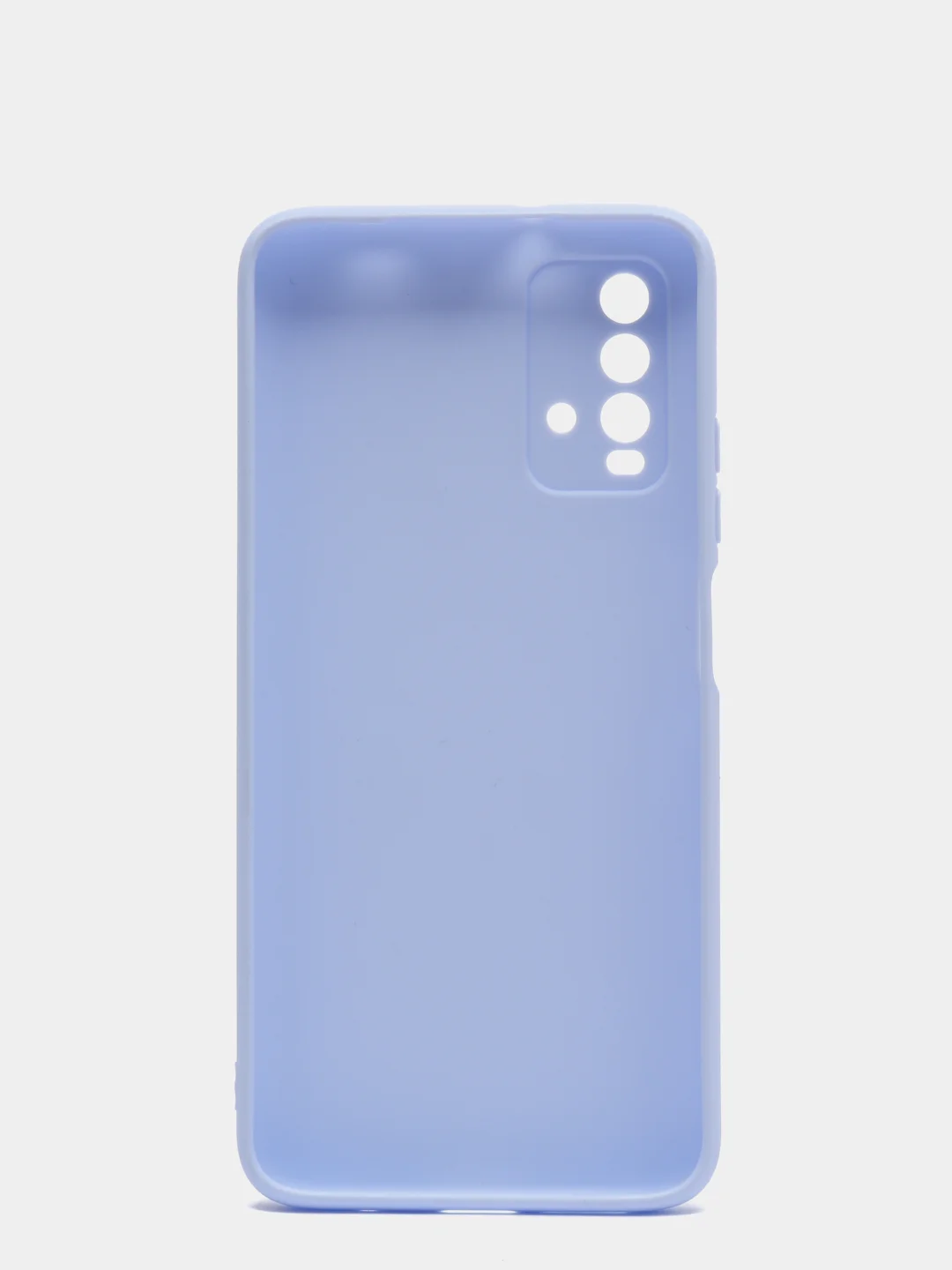 Голубой чехол силиконовый для Xiaomi Redmi 9T Note 7 8 10 Pro Max 10S