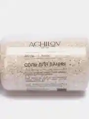 Белый морская соль-шиммер для ванн Achilov, 12 видов, 300 г