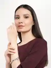 Небесно-голубой браслет