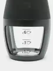 Черный кофемолка Sakura SA-6159BK, механическая