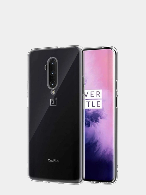Чехол OnePlus 7T Pro прозрачный силиконовый