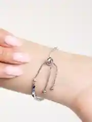 Серебряный браслет женский сердце