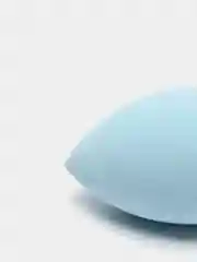 Голубой спонж для макияжа мягкий, 4 х 6