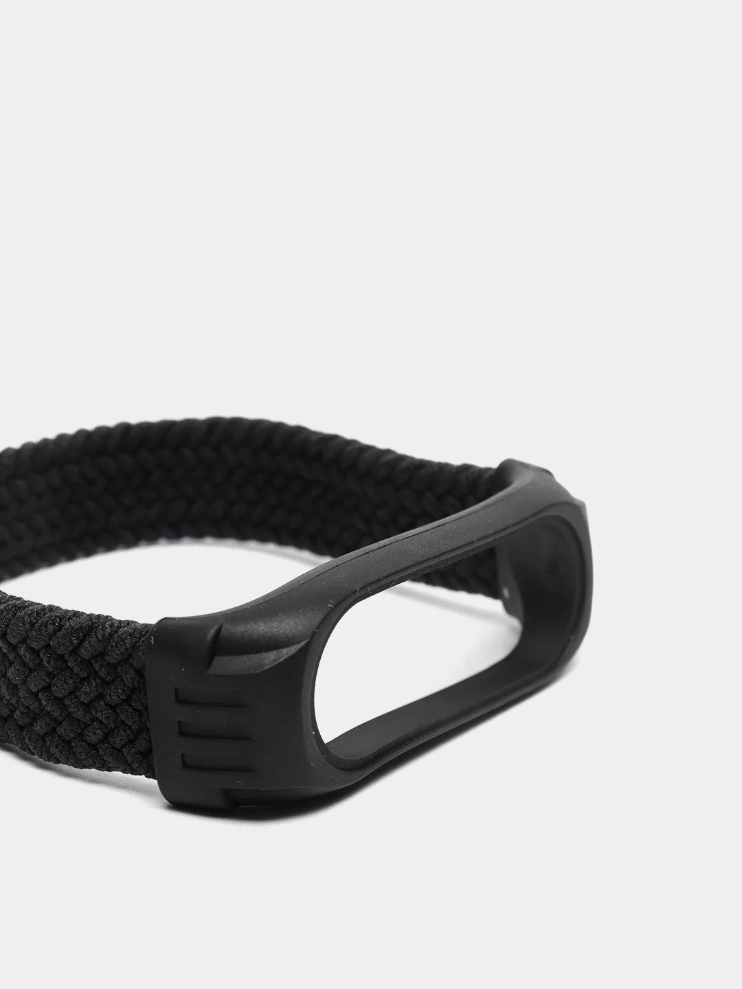 Темно-синий плетеный ремешок для фитнес-браслетов Xiaomi Mi Band 3 / 4 / 5 / 6