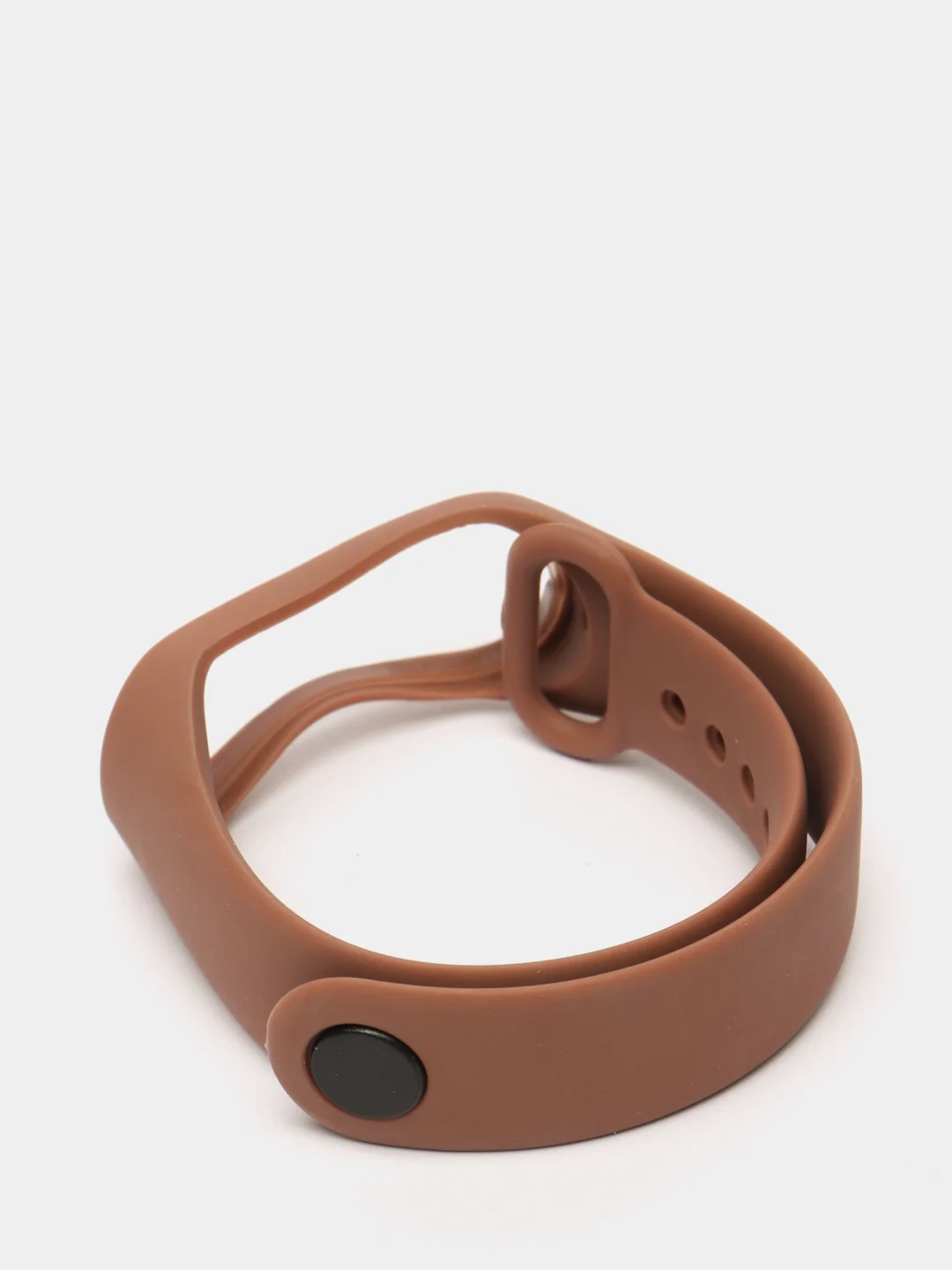 Коричневый силиконовый ремешок для Xiaomi Mi Band 3, Mi Band 4