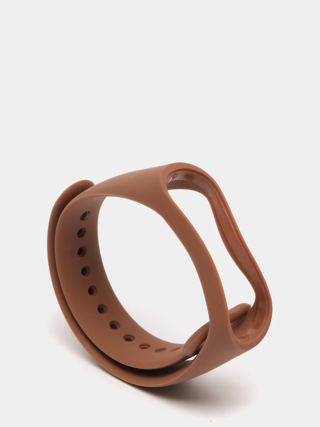 Коричневый силиконовый ремешок для Xiaomi Mi Band 3, Mi Band 4