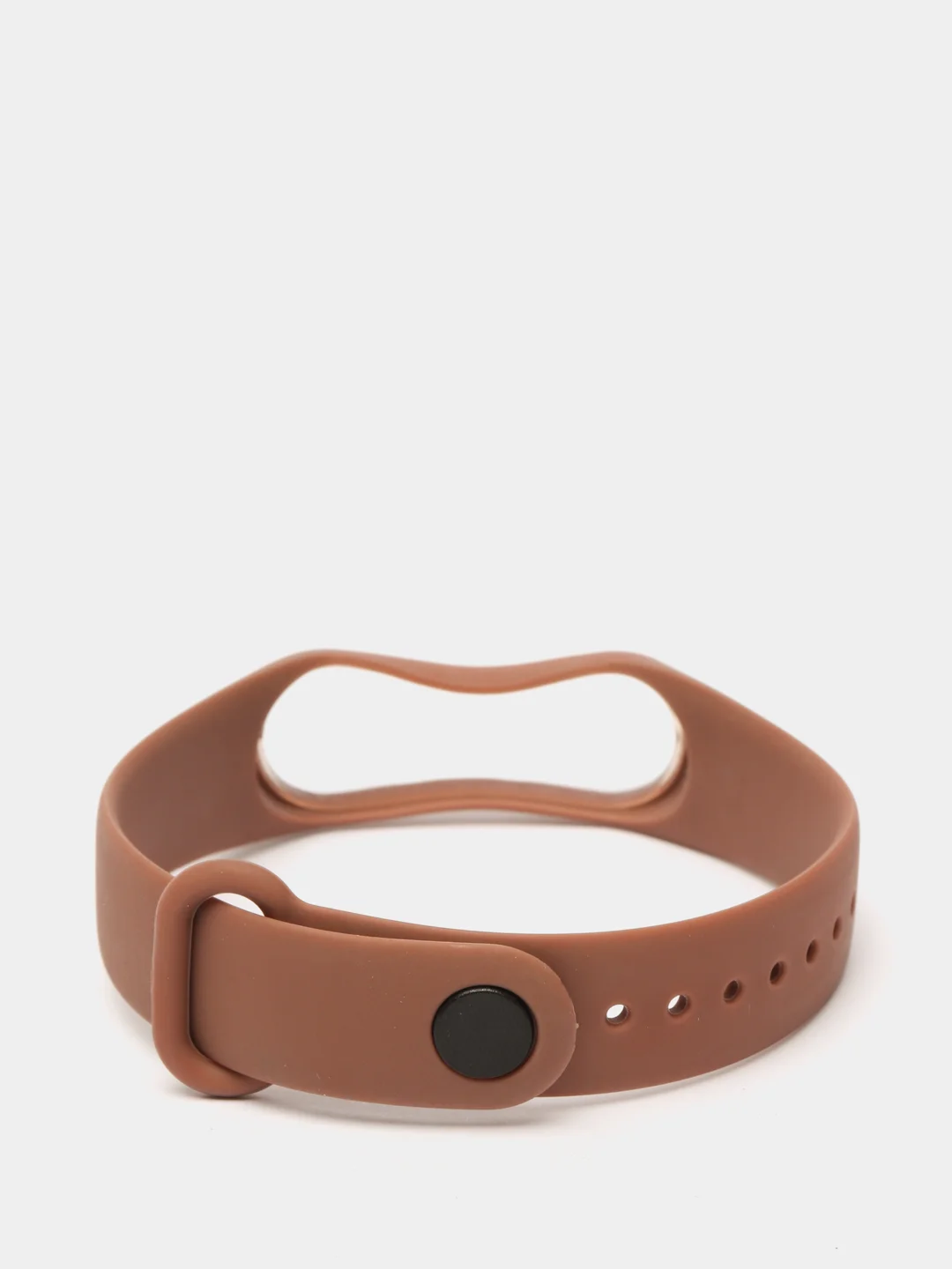 Коричневый силиконовый ремешок для Xiaomi Mi Band 3, Mi Band 4