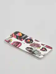 Багровый чехол Apple iPhone 7 / 8 / SE 2020, 5 / 5s / SE 2016, 7 Plus / 8+ силиконовый с рисунком