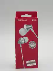 Белый наушники с микрофоном Borofone BM35 3.5mm Jack