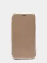 Золотой чехол книжка Huawei Honor 8C (Хуавей Хонор 8С)