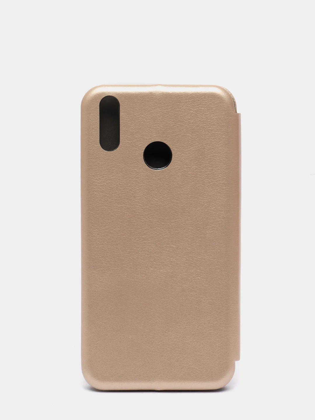 Золотой чехол книжка Huawei Honor 8C (Хуавей Хонор 8С)