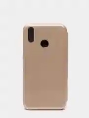 Золотой чехол книжка Huawei Honor 8C (Хуавей Хонор 8С)