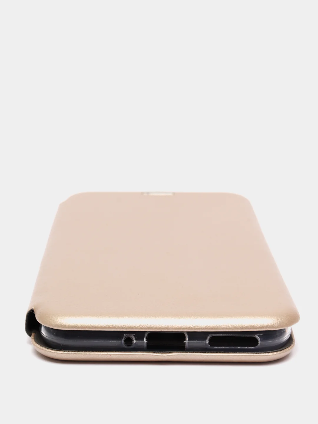 Золотой чехол книжка Huawei Honor 8C (Хуавей Хонор 8С)