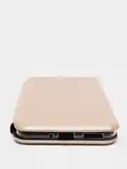 Золотой чехол книжка Huawei Honor 8C (Хуавей Хонор 8С)