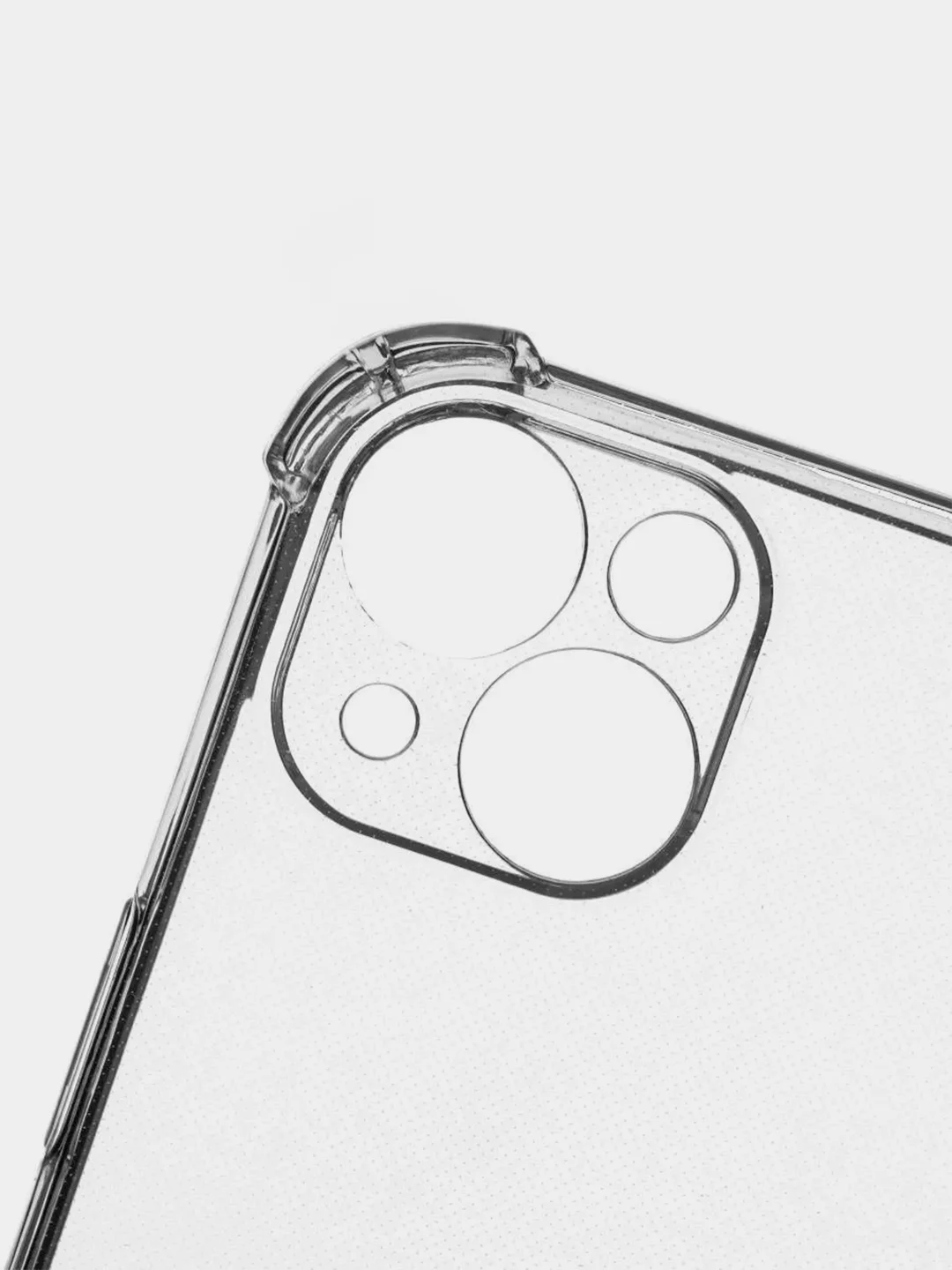 Силиконовый прозрачный чехол Iphone 12, 13, 13PRO