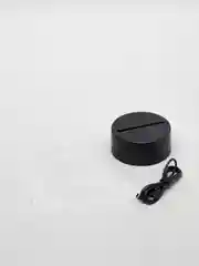 Голубой ночник 3D светодиодный "Наруто", USB