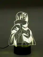 Голубой ночник 3D светодиодный "Наруто", USB