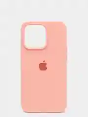Розовый чехол Silicone Case для iPhone 13 Pro с закрытым низом