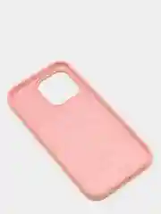 Розовый чехол Silicone Case для iPhone 13 Pro с закрытым низом