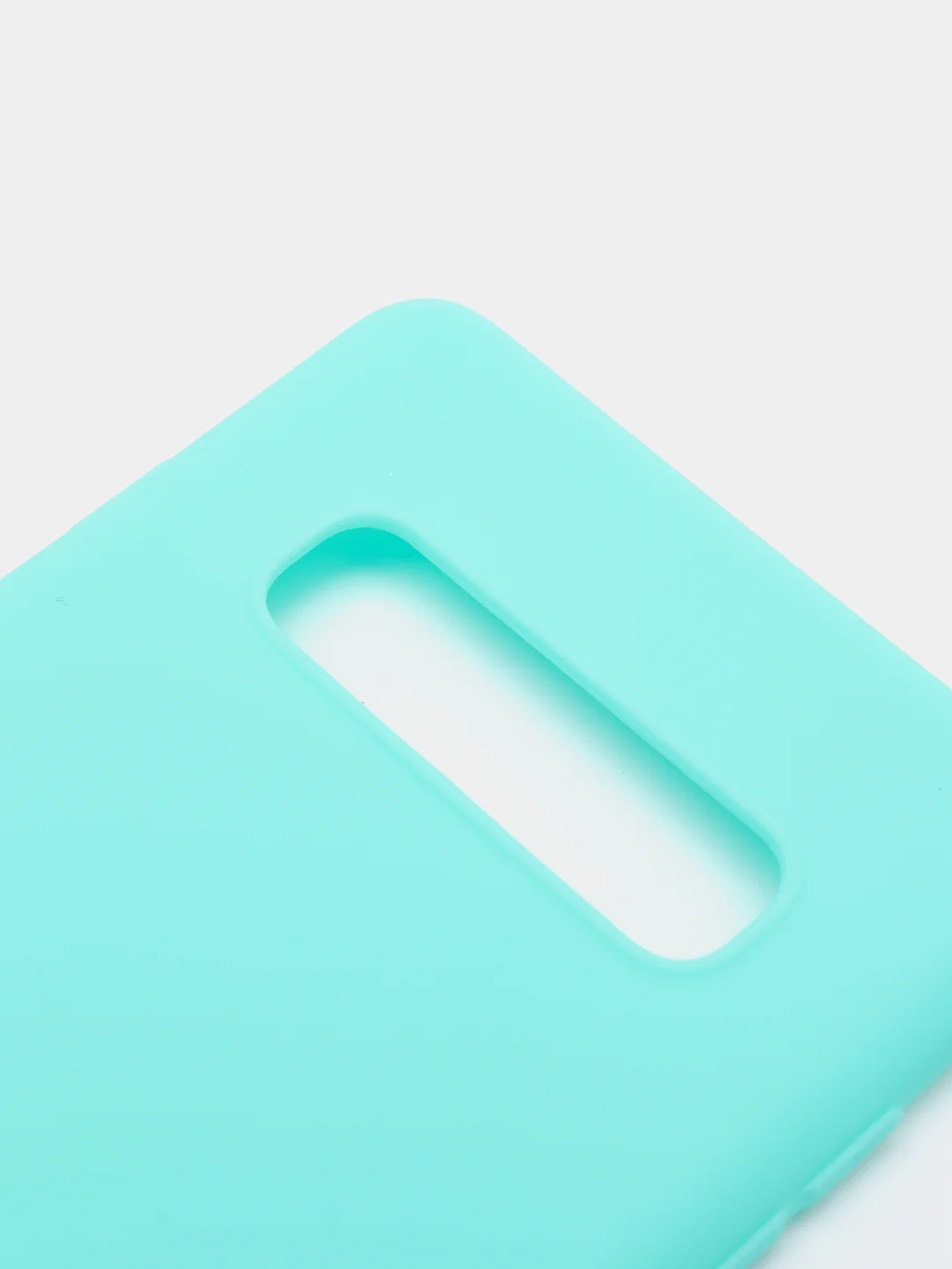 Бирюзовый чехол Samsung Galaxy S10+ / S10 Plus, Галакси С10+ / С10 Плюс, силиконовый цветной матовый