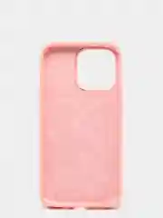 Розовый чехол Silicone Case для iPhone 13 Pro с закрытым низом