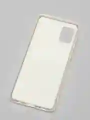 Серебряный чехол Samsung Galaxy A31, Самсунг Галакси А31 с рисунком