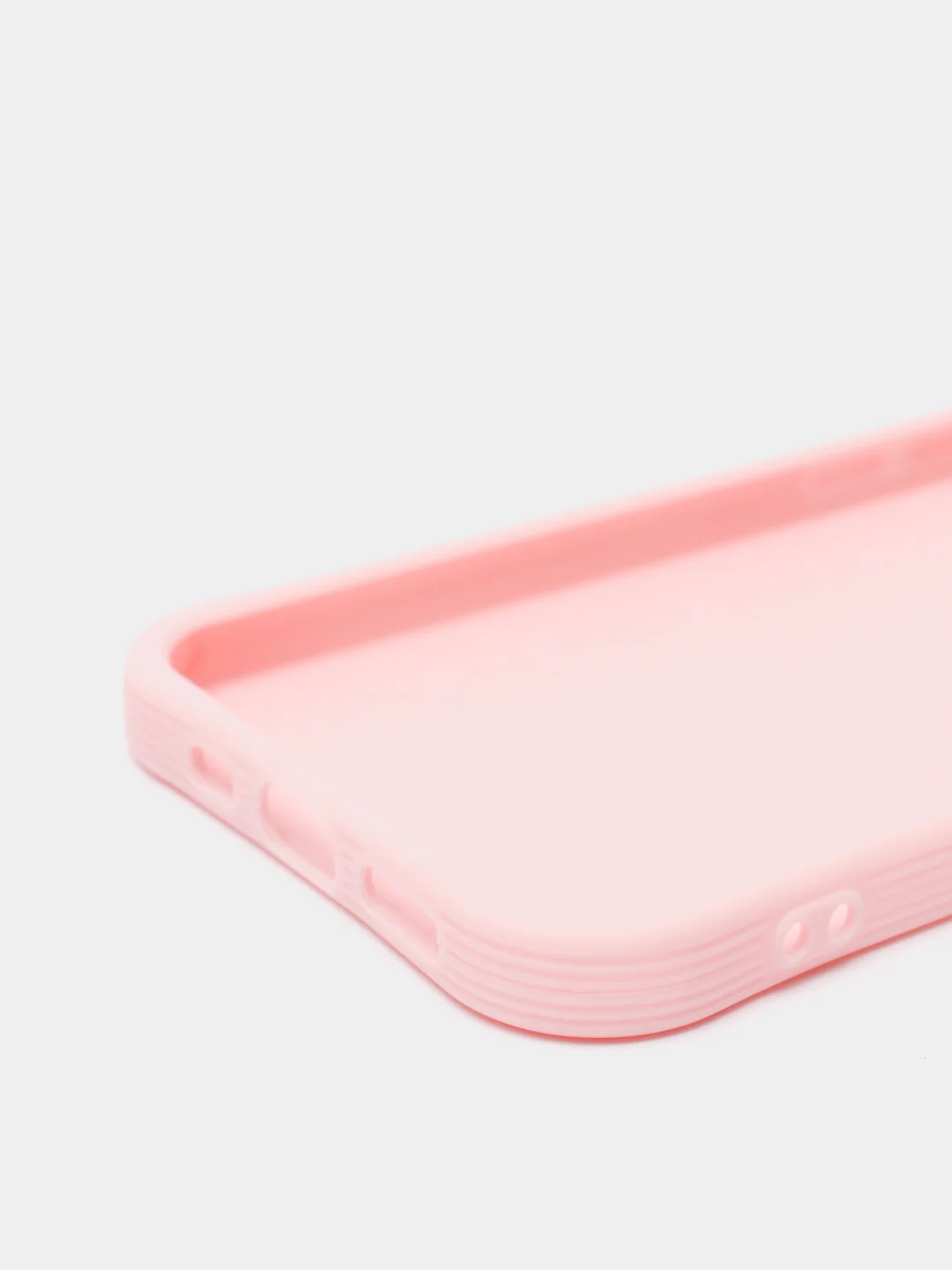 Розовый чехол силиконовый Slim для iPhone 12 / iPhone 12 Pro / айфон 12