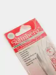 Пинцет для бровей Solinberg 801 серебро  Германия ручная заточка