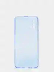 Голубой чехол Samsung Galaxy A31, Самсунг Галакси А31 прозрачный плотный неоновый с оттенком