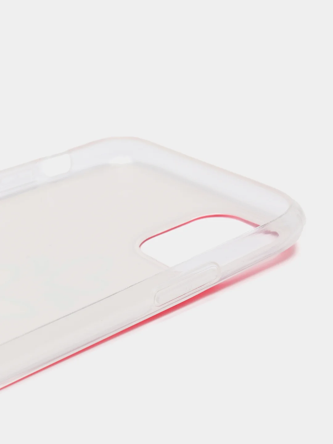 Фуксия чехол Apple iPhone 11 (6.1) силиконовый с рисунком Сердце