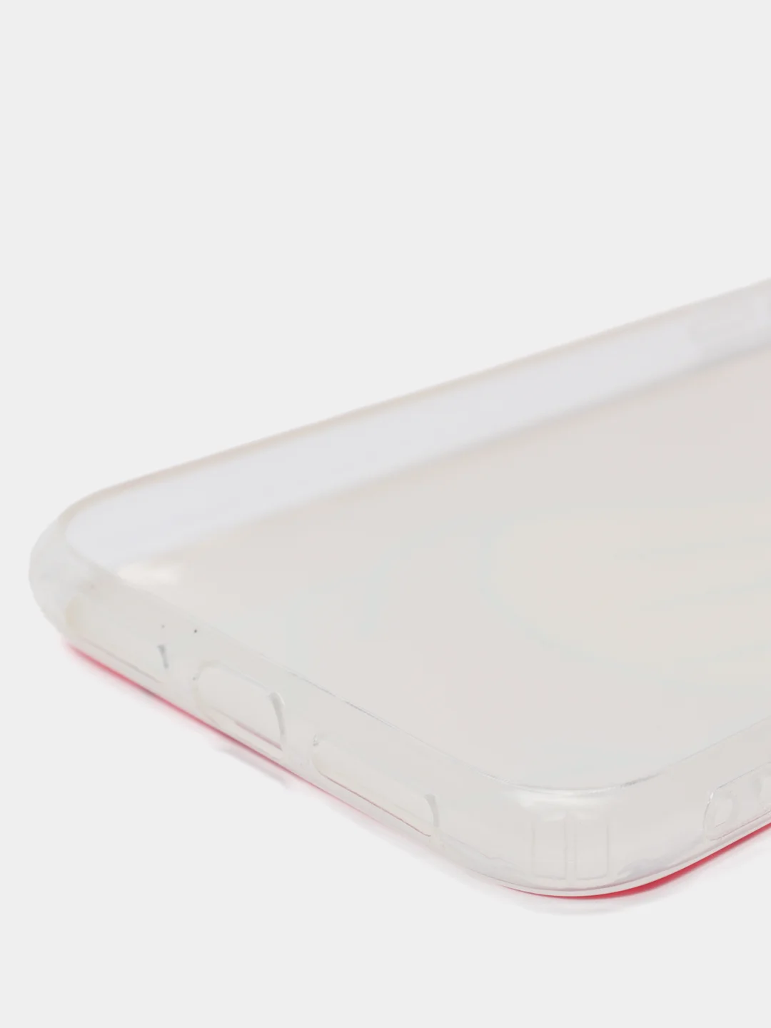Фуксия чехол Apple iPhone 11 (6.1) силиконовый с рисунком Сердце