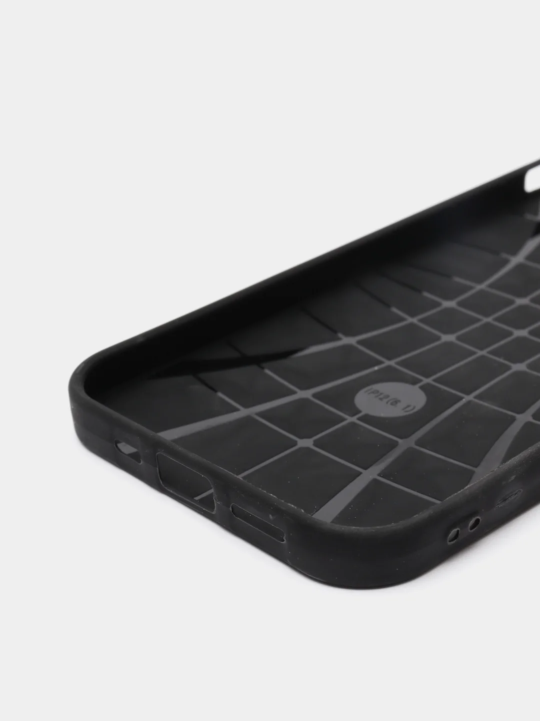 Чехол для iPhone 6 6S 7 8 Plus X XS XR SE 11 12 mini Pro Max силиконовый черный