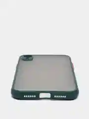 Зеленый чехол на iPhone 13, 12, 11, 8, 7, XR, X, XS, pro, mini, max, plus, SE
