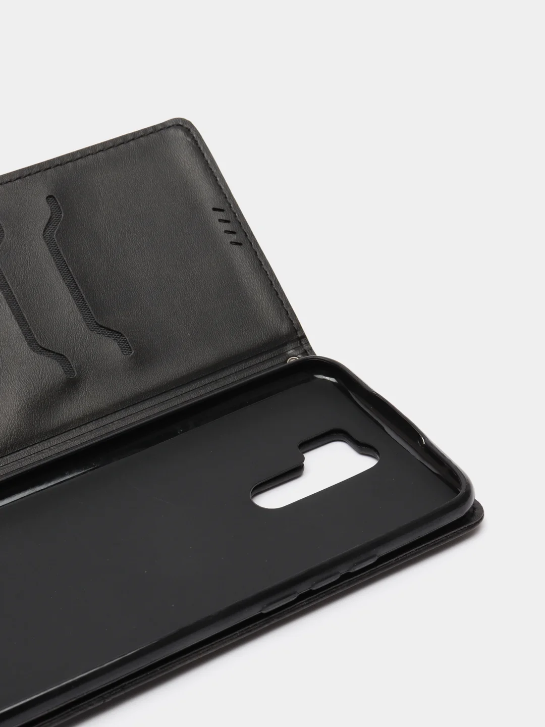 Черный чехол-книжка для Xiaomi Note 8T/8A/Note 9/9/9A/9C/Note9s/Note9Pro/9T/7A/Note9T