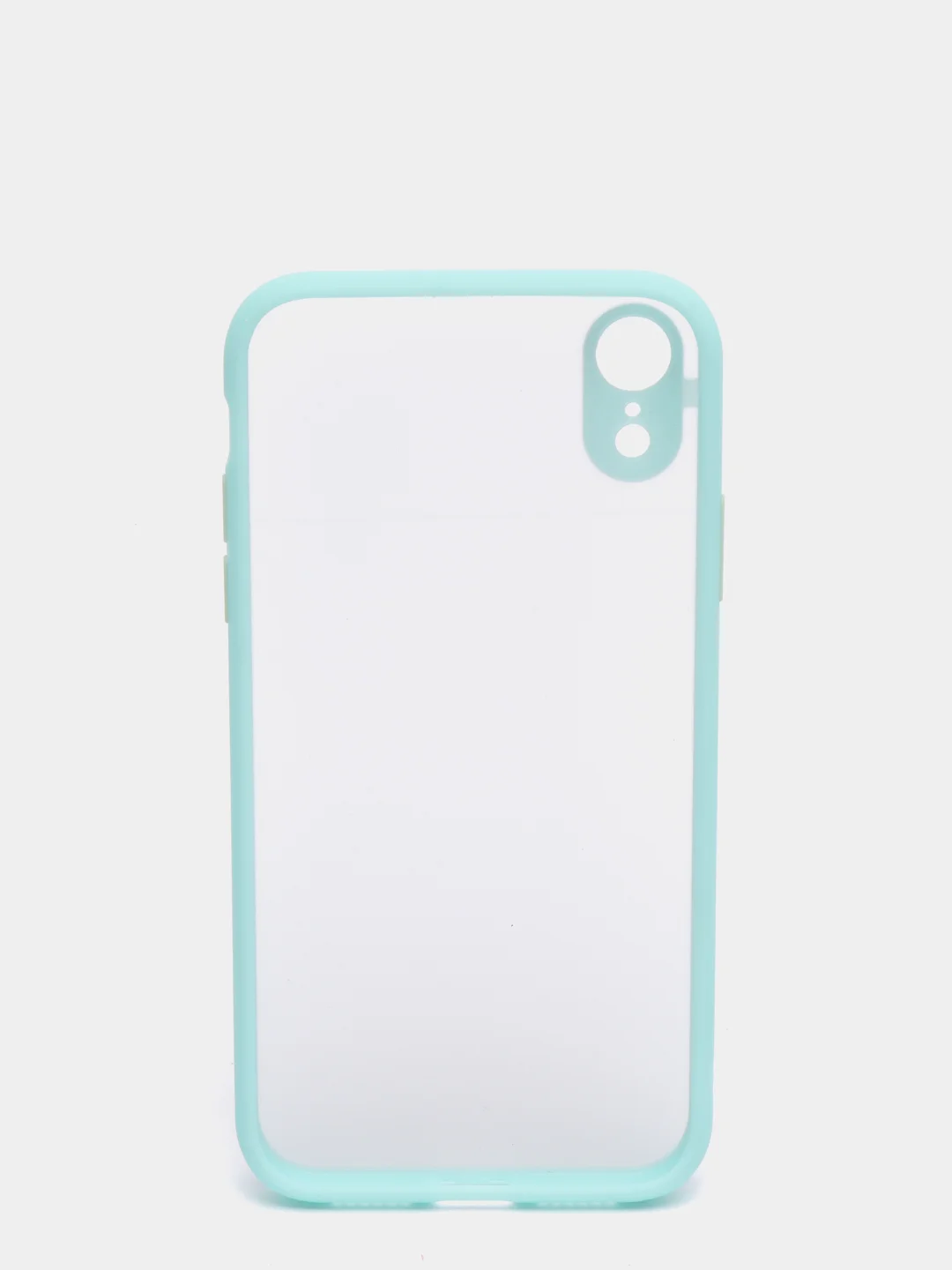 Бирюзовый чехол iPhone Xr, матовый