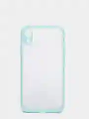 Бирюзовый чехол iPhone Xr, матовый