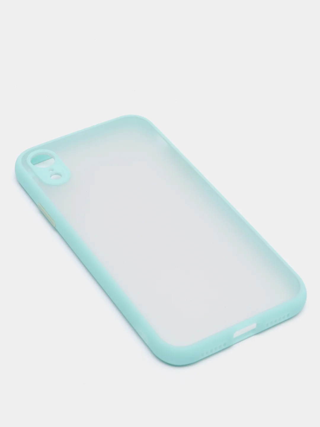 Бирюзовый чехол iPhone Xr, матовый